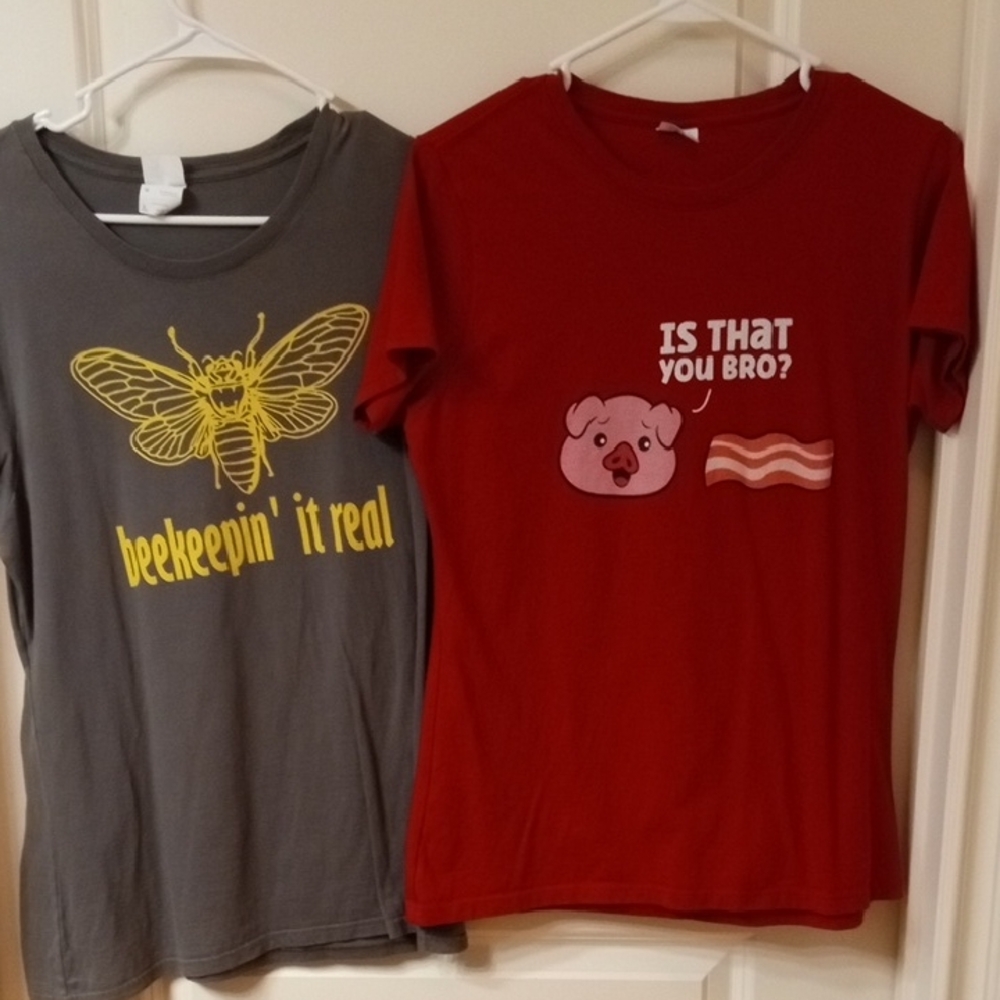 Bundle of Two Women's Graphic T-Shirts